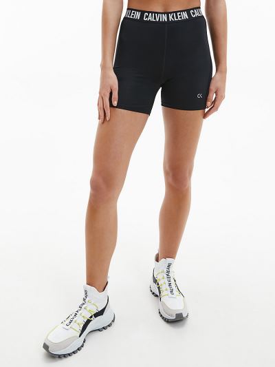 Calvin Klein Ruhák HU700359 | Calvin Klein Tight Gym Női Rövidnadrág Fekete